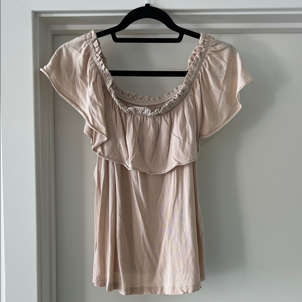 Current Elliott The Ruffle Top